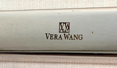 VERA WANG Wedgwood Love Knots Silver Plated Cake Knife & Trowel Wedding Server