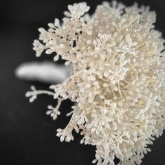 Bride’s Bouquet Faux Flowers Pearlised Plastic Vintage Style Wedding 28cm