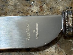 Vintage Wedding VERA WANG WEDGWOOD CAKE KNIFE SERVER Trowel 2 PIECE BOX SET NIB