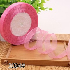 12mm Organza Ribbon 45m Roll Diy Gift Wrapping Wedding Party Craft Ribbon