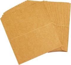 Place Cards for Weddings Dinner Parties Rustic Kraft 100 Count
