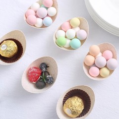 NATURAL 24 Mini Bowls 3″ Biodegradable Wheat Straw Fiber DESSERT CUPS Events