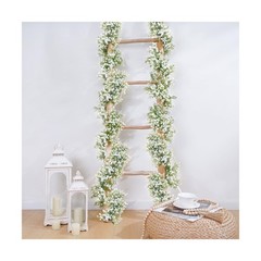 Dolicer 2 Pcs Babys Breath Artificial Flowers Vines, Faux White… Fast USA SHIP
