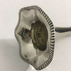 Vtg Silverplate Tussie Mussie Flower Holder Nosegay Bridal Wedding Bouquet 7.5”