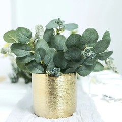 14 Green 12″ Artificial Eucalyptus LEAVES SPRAYS Stems Party Events Decorations
