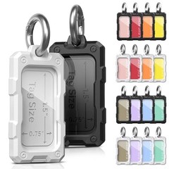Pcs Solid Plastic Key Tags with O Rings, Custom Bulk Keychain Blank 16