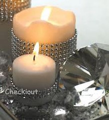 4.5″ x 6ft Wedding Decoration Supplies Rhinestone Diamond Wraps Ribbon Mesh