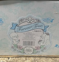Forever True Enesco Wedding Unity Candle Precious Moments Original Box