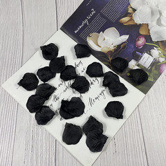 3000 Pieces Black Rose Petals Fake Artificial Flower Petals for Valentine Day,We