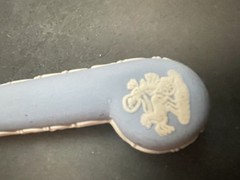 wedgwood jasperware blue Cake Knife 13 In