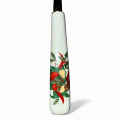 Royal Limited «Holly Holiday» gold-plated cake server with a porcelain handle