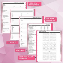 Monthly Planner 2026-2027 – 18 Monthly Calendar Planner from Jul 2026-Dec 202…