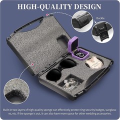 Ring Bearer Security Box Gifts Ring Security Wedding Set Accessory, Include A…