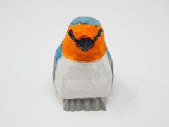 Barn Swallow Bird Cake Topper Bride Groom Love Wedding Engagement Wood Statue