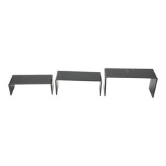 3Pcs/set 3mm for acrylic Retail Display Stand Counter Exhibition Jewelry Rack