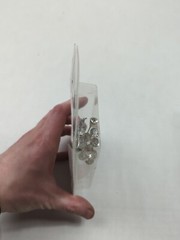 Rhinestone Silver Wedding Flower Floral Arrangement Bouquet Centerpiece Pick Pin