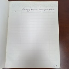 Vtg Wedding Planner Journal Epherma “Alter Bound” Bride Shower Gift 1950s Photos
