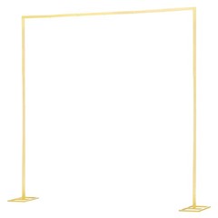 Uimoso Wedding Metal Arch Backdrop Stand Square 8 x 8 ft for Party Events Decor