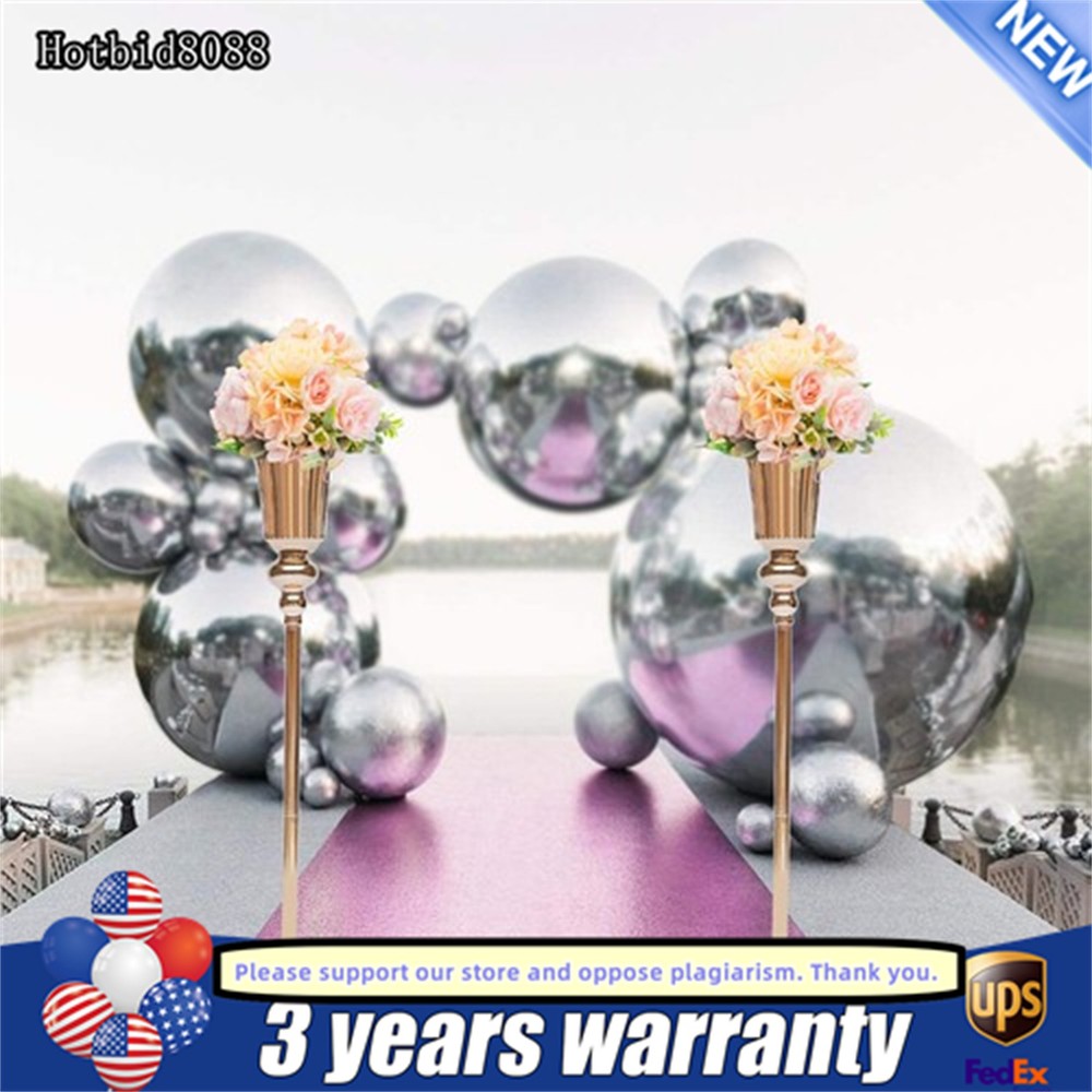 Metal Wedding Centerpieces Vase Versatile Trumpet Wedding Flower Vase Stand 10pc