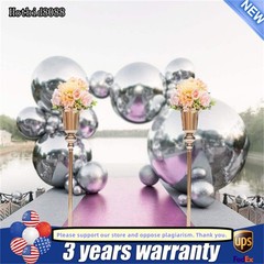Metal Wedding Centerpieces Vase Versatile Trumpet Wedding Flower Vase Stand 10pc