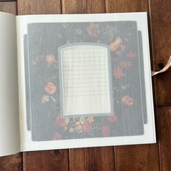 Vintage Wedding Photo Album Unused Keepsake Memory Book Victorian Gift 1994