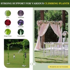 10ft x 10ft Backdrop Stand Pipe Kit Heavy Duty Wedding Back Adjustable Stand