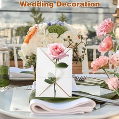 200Pcs Invitation Belly Bands, Clear Vellum 31x4cm/12.2×1.57in, 200pcs