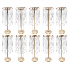 10 Pcs Crystal Acrylic Table Centerpieces Wedding Party Centerpieces Home Decor