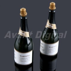 2/10pcs Champagne Bottles Bubbles Wedding Party Favors Romantic Decoration A6D9