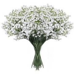 LYLYFAN Babys Breath Artificial Flowers,18 Pcs Gypsophila Faux Flowers for We…