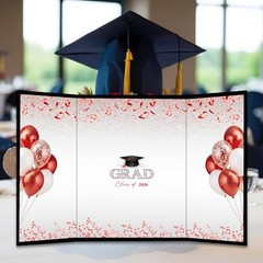 2026 Graduation Guest Book – Red Balloon 18×12 – Class 2026