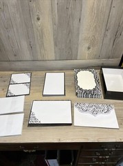 Studio His&Hers 25 Count Floral Wedding Invitations with envelopes & reply cards