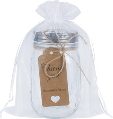 100Pcs Sheer Organza Bags White, 6 X 9 Inches Christmas Wedding Shower Party Fav