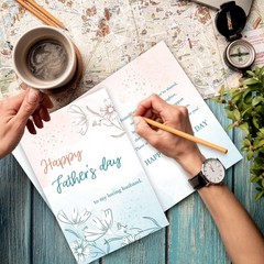 Romantic Fathers Day Card Gifts for Husband, Happy Father’s Day Cards from Wi…