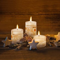 Candle Holder Resin Molds, Set of 3 Cylindrical Tealight Cylindrical Shape