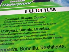 Fujifilm Quick Snap Waterproof 800 35mm Disposable Camera Use One Time Ex 07/25