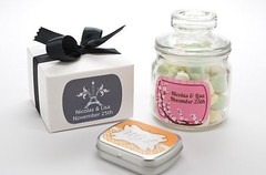 Engagement Ring – Round Personalized Bridal Shower / Wedding Sticker Labels