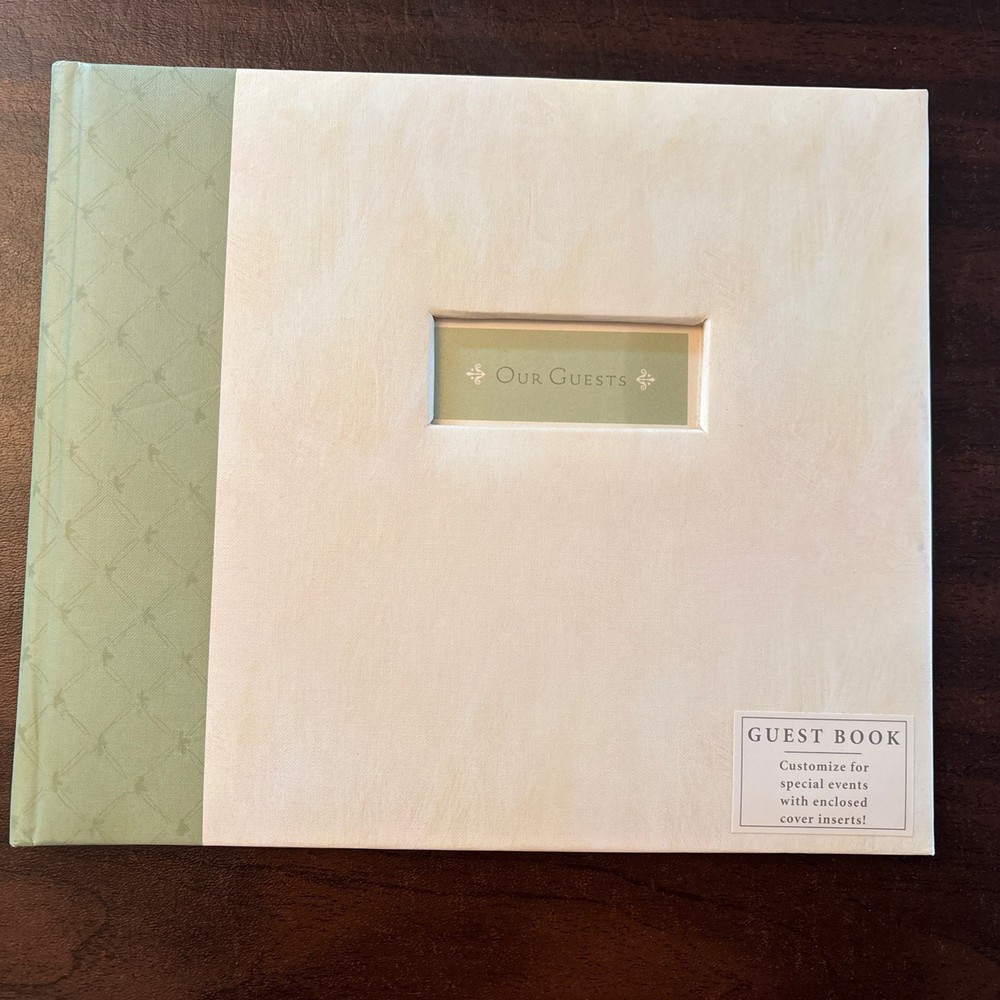 NEW Hallmark Guest Book – Customizable For All Events