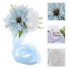 Artificial Floral Arrangements Decor Chair Back Decoration Simulation Flowers