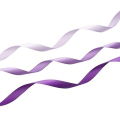 Purple Double Face Satin Ribbon 3/8 Inch x 45 3/8 Inch x 45 Yd Assorted Purple