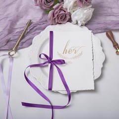 Purple Double Face Satin Ribbon 3/8 Inch x 45 3/8 Inch x 45 Yd Assorted Purple