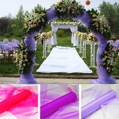 50 Yards Organza Fabric 60 inch Wide Sheer Draping Party Wedding 25 COLORS SALE