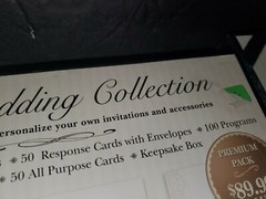 150 Wedding Collection Printable Wedding Invitation Kit Gold 50 Ct x 3 Gartner