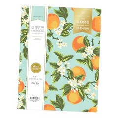 Day Designer 2026-2028 Monthly 8.5″ x 11″ Orange Blossom Mint- 2026/2028