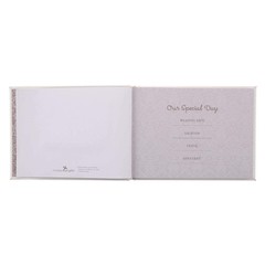 WITH LOVE Wedding Guest Book Mr. & Mrs. medium, White – & Mrs./Wedding