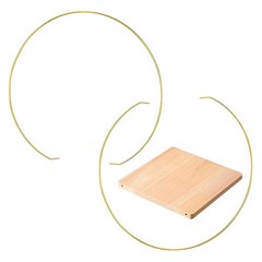 Metal Hoop Frame for Wedding Floral Centerpiece and Party Table Display