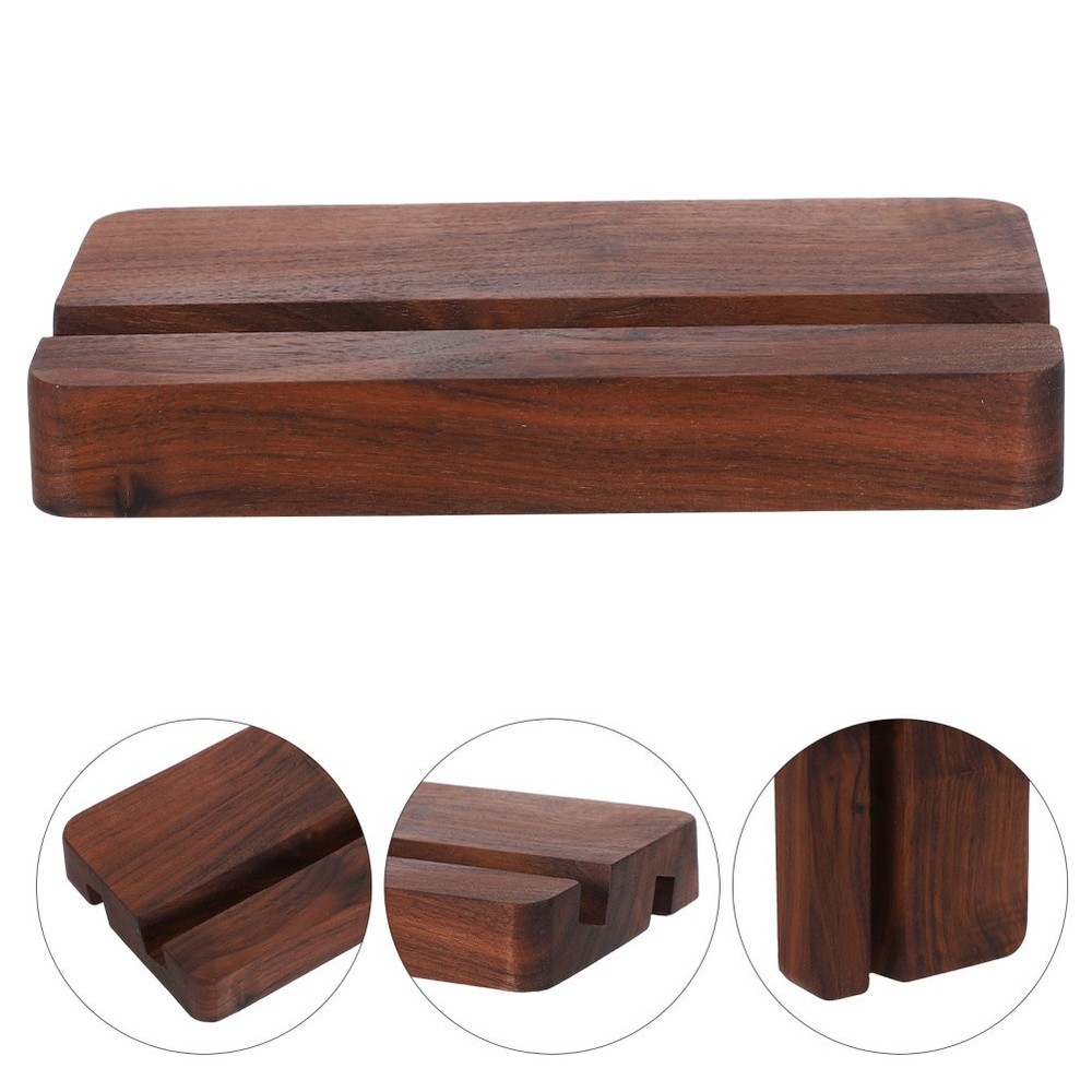 Wood Greeting Card Display Stand Name Holders for Tables Desktop Calendar