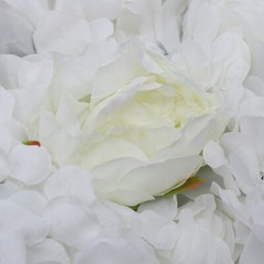 6pcs Artificial Rose Hydrangea Flower Wall Panels Wedding Party Decor 60 x 40cm