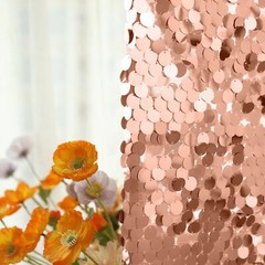 7 ft Payette Sequin Fitted Round Top Wedding Arch Backdrop Stand Cover Party