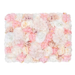 Flower Wall Panel Artificial Flower Wall Backdrop Flower Decoration 12 Pcs